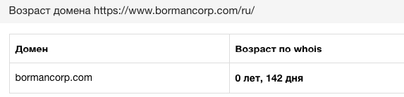 борманкорп отзывы